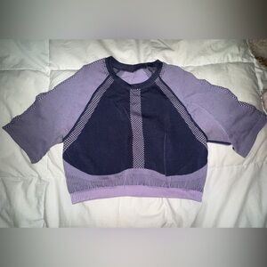 Fabletics 2 Piece Set - Lilac & Darkish Blue